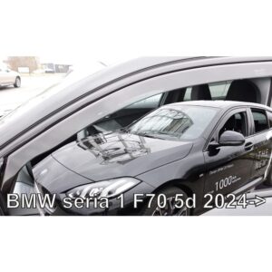 ΑΝΕΜΟΘΡΑΥΣΤΕΣ ΓΙΑ BMW ΣΕΙΡΑ 1 F70 5D 2024+ ΖΕΥΓΑΡΙ ΑΠΟ ΕΥΚΑΜΠΤΟ ΦΙΜΕ ΠΛΑΣΤΙΚΟ HEKO - 2 ΤΕΜ.