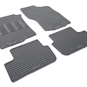 Cik - ΠΑΤΑΚΙΑ ΑΥΤΟΚΙΝΗΤΟΥ ΑΠΟ ΛΑΣΤΙΧΟ ΓΙΑ MITSUBISHI LANCER 2008-2017 ΣΕ ΜΑΥΡΟ ΧΡΩΜΑ ΜΕ ΚΟΥΜΠΩΜΑΤΑ - 4 ΤΕΜ. (RM.MI.0004/CK)