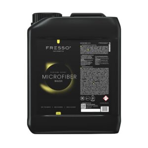 Fresso - Εξειδικευμένο Καθαριστικό Πλύσης Πανιών Μικροΐνας Microfiber Wash 5 L για Πετσέτες, Applicators και Pads Γυαλίσματος - 1 Τεμ. (390501/FRE)