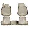 ΠΑΤΑΚΙΑ ΣΕ ΣΚΑΦΗ TPE ΛΑΣΤΙΧΟ ΓΙΑ RENAULT MEGANE III 11/2008-2016 ΣΕ ΜΠΕΖ ΧΡΩΜΑ NOVLINE - 4 ΤΕΜ.
