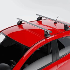 MENABO Ολοκληρωμένο Σετ Μπάρες Οροφής Αλουμινίου OMEGA L 130 cm Σε Ασημί Χρώμα για Mazda 6 / Atenza (GJ) Station Wagon 5 doors 2012>2017 - 2 τεμ. (10530/MB+13470/MB)