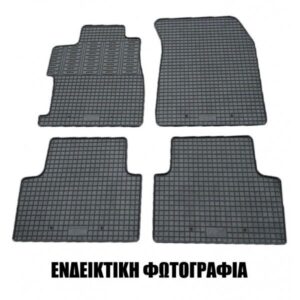 Cik - ΠΑΤΑΚΙΑ ΑΥΤΟΚΙΝΗΤΟΥ ΑΠΟ ΛΑΣΤΙΧΟ ΓΙΑ KIA SPORTAGE / SPORTAGE HYBRID ΥΒΡΙΔΙΚΟ 5D 2021+ ΣΕ ΜΑΥΡΟ ΧΡΩΜΑ ΜΕ ΚΟΥΜΠΩΜΑΤΑ - 4 ΤΕΜ. (RM.KI.0019/CK)