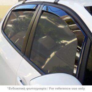 ΑΝΕΜΟΘΡΑΥΣΤΕΣ ΓΙΑ RENAULT THALIA 4D 2008-2013 ΣΕΤ ΑΥΤΟΚΙΝΗΤΟΥ ΑΠΟ ΕΥΚΑΜΠΤΟ ΦΙΜΕ ΠΛΑΣΤΙΚΟ HEKO - 4 ΤΕΜ.