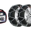 Amio - Αλυσίδες Χιονιού 4x4 16mm KB-245 για Ισχυρή Πρόσφυση και Απόλυτο Έλεγχο σε Χειμερινές Συνθήκες ιδανικές για SUV & Βαρέως Τύπου Οχήματα έως 7500kg - 1 Σετ (02122/AM)
